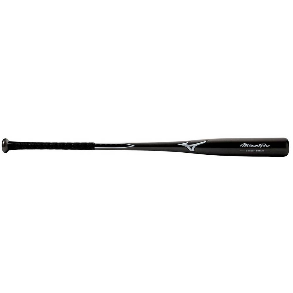 Panske Bejzbalova Pálka Mizuno Pro Carbon Fungo Baseball Čierne Vypredaj ZAYO62413